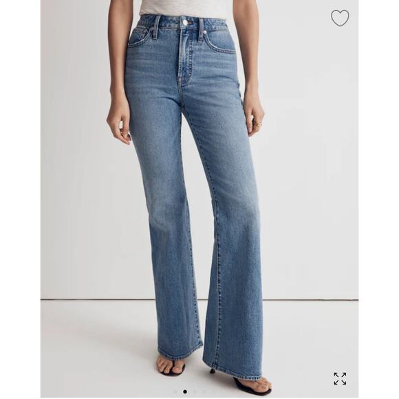 Madewell Jeans Womens 25 Blue Medium Wash The Perfect Vintage Flare Festival - Picture 1 of 16
